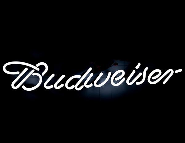 weiser Single Stoke Script Word unit Replacement Tube 2 of 2 Word Units for Budweiser Replacement Tube - Neon Sign Part