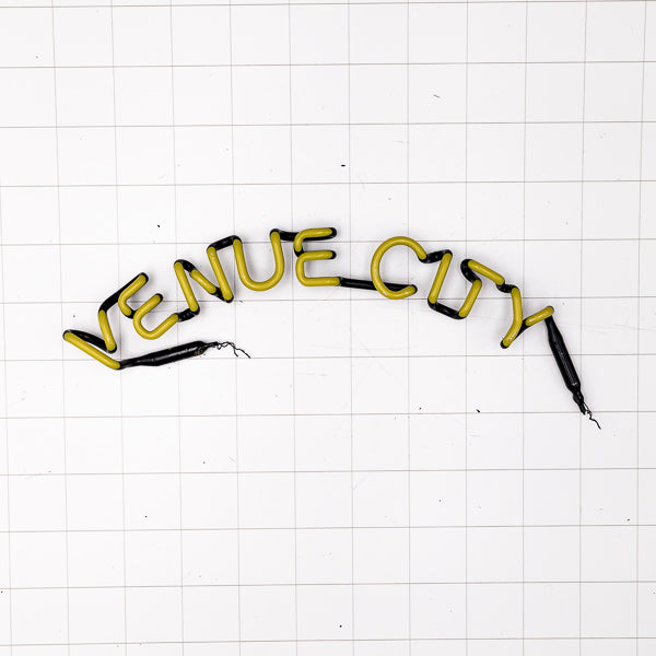 VENUE CITY Single Stroke Word Unit for Budweiser 2002 Salt Lake City Olympics Neon Sign – Park City Replacement Tube - Neon Sign Part
