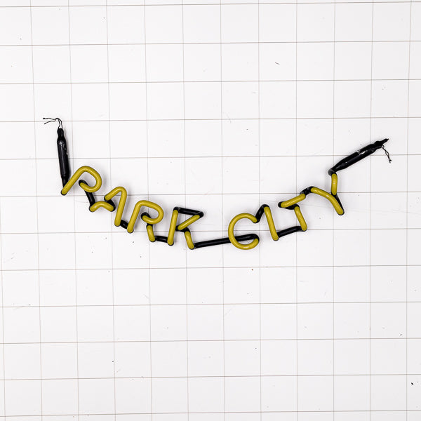 PARK CITY Single Stroke Word Unit for Budweiser 2002 Salt Lake City Olympics Neon Sign – Park City Replacement Tube - Neon Sign Part