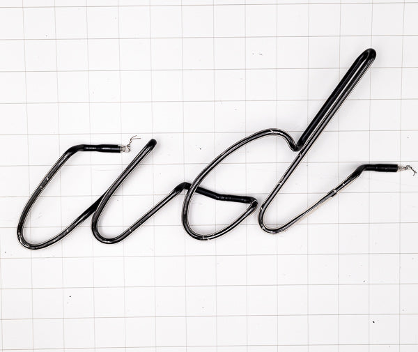 ud Script Word Unit for Large Budweiser Replacement Tube - Neon Sign Part