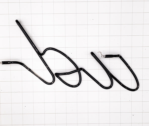 ud Script Word Unit for Large Budweiser Replacement Tube - Neon Sign Part