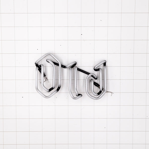 Old Double Stroke Word Unit for Old Style Cubs Replacement Tube - Neon Sign Part