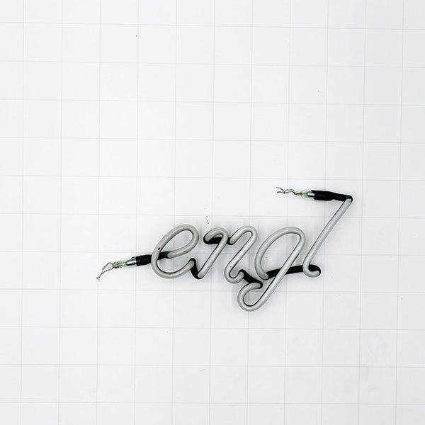 engl Script Word Unit for Yuengling Replacement Tube - Neon Sign Part Used