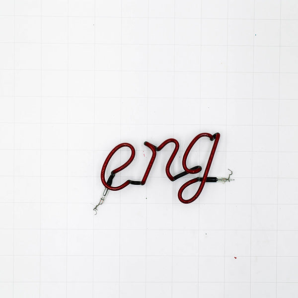 eng Script Word Unit Replacement Tube - Neon Sign Part Used for Yuengling
