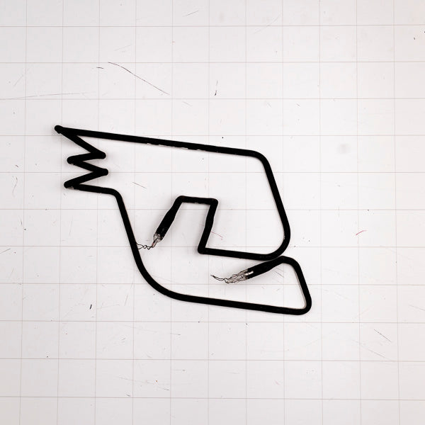9 Double Stroke Word Unit for Budweiser Kahne Replacement Tube - Neon Sign Part