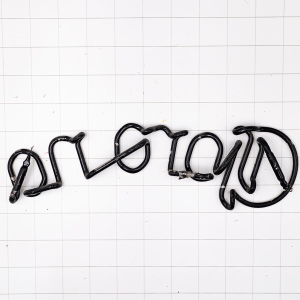 Corona arched single stroke word unit for Corona Sun Palm - Neon Sign Part