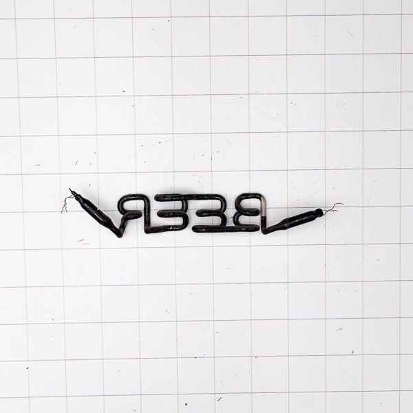 BEER Single Stoke Word unit for Miller Eagle Replacement Tube - Neon Sign Part