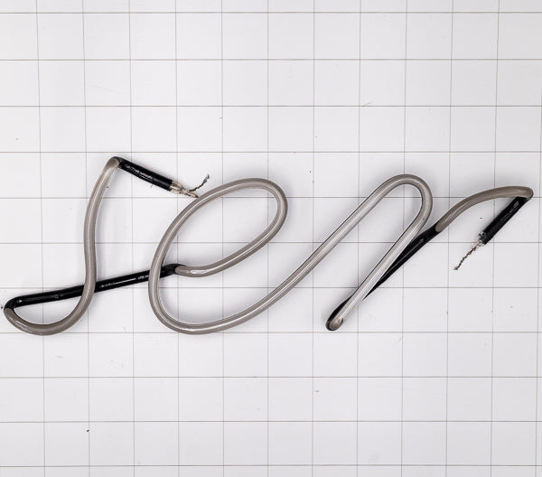 ser Script Word unit for Large Budweiser Replacement Tube - Neon Sign Part