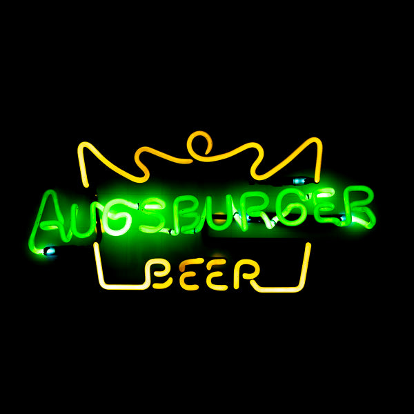 Augsburger Single Stroke Word Unit Neon Sign Replacement Tube