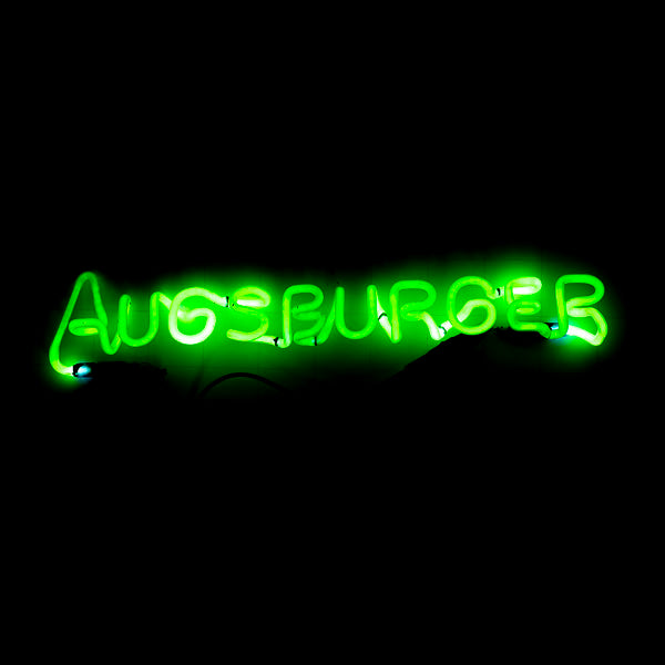 Augsburger Single Stroke Word Unit Neon Sign Replacement Tube