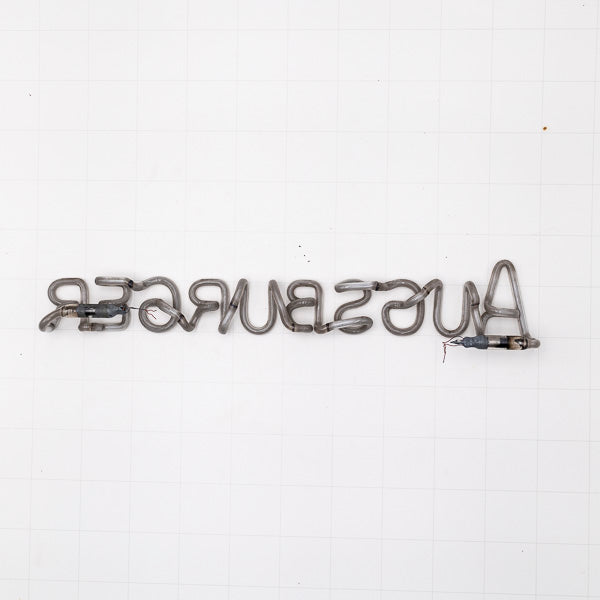 Augsburger Single Stroke Word Unit Neon Sign Replacement Tube