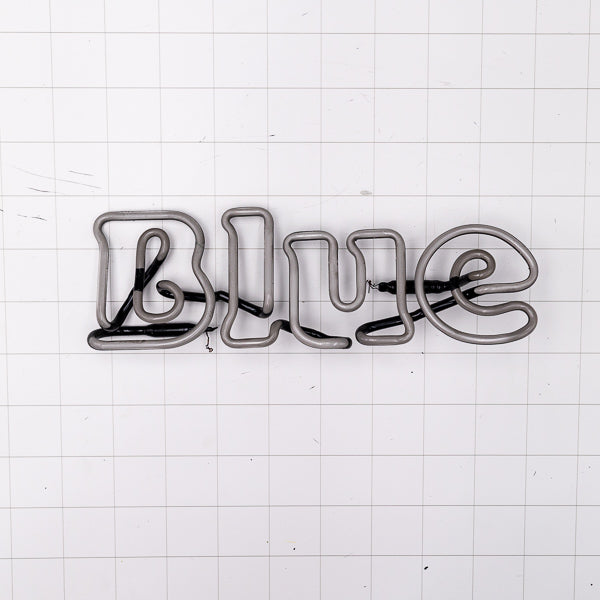 Blue Double Stroke Word unit Replacement Tube - Neon Sign Part