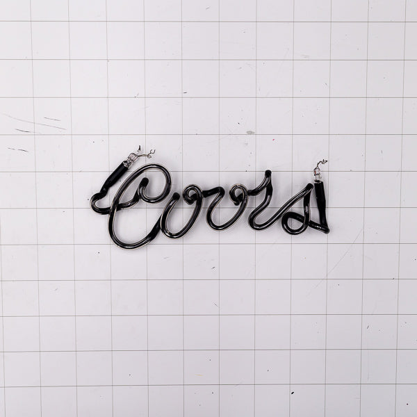 Coors Script Word unit for Coors Light Racing Replacement Tube - Neon Sign Part