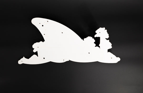 Shark Fin for Land Shark Lager Neon Sign Plastic Replacement Panel