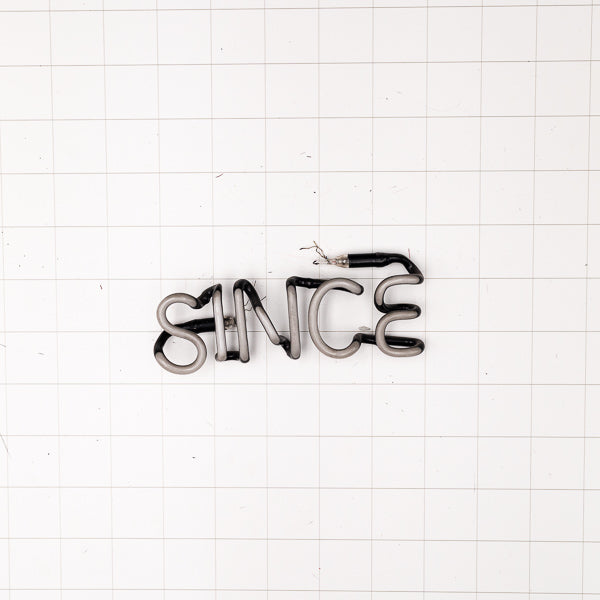 SINCE Single Stroke Word unit for Proudly Serving Since 2003Replacement Tube - Neon Sign Part