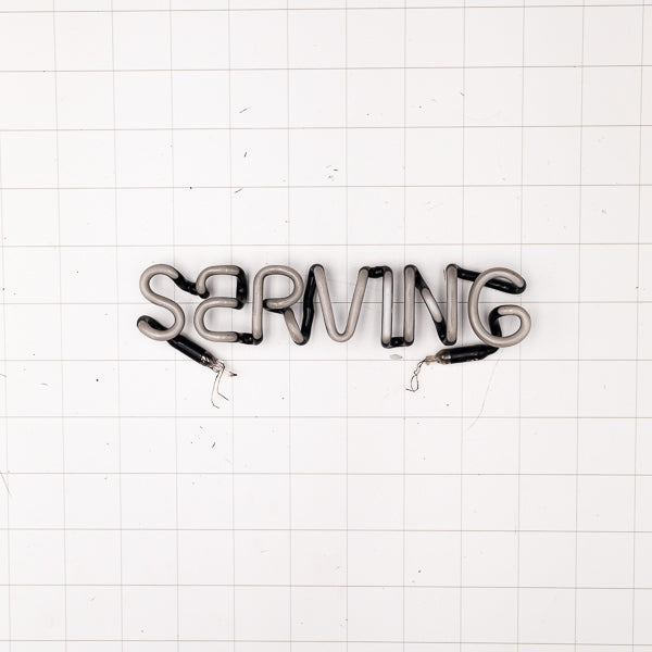 SERVING Single Stroke Word unit for Proudly Serving Since 2003Replacement Tube - Neon Sign Part