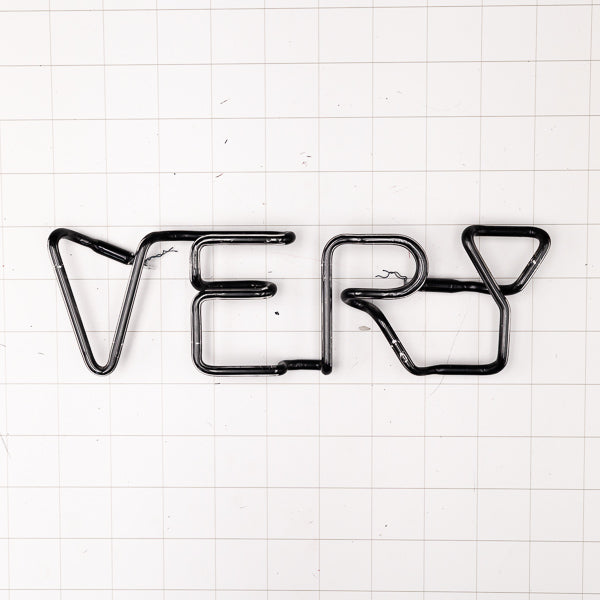 VERY Single Stroke Word unit for Unknown / Mystery Replacement Tube - Neon Sign Part