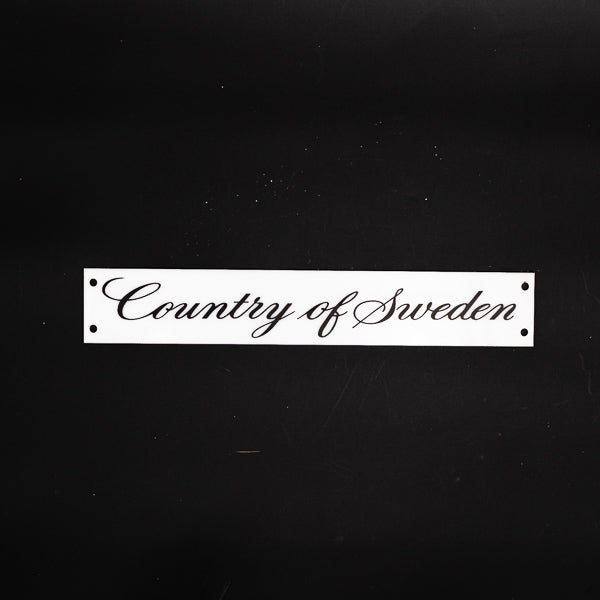 Absolute Vodka Country of Sweden Neon Sign Plastic Replacement Panel