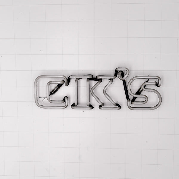 CK'S Double Stroke Word unit for Beck's Replacement Tube - Neon Sign Part