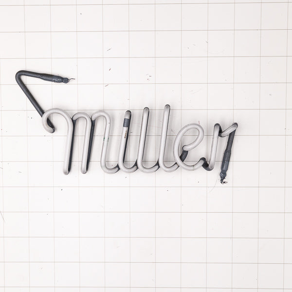 Miller Single Stroke Word unit for Unknown Replacement Tube - Neon Sign Part