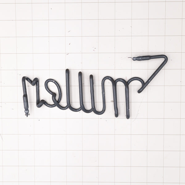 Miller Single Stroke Word unit for Unknown Replacement Tube - Neon Sign Part