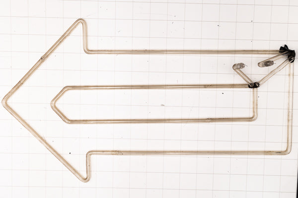 Miscellaneous Large Arrow Replacement Tube - Neon Sign Part