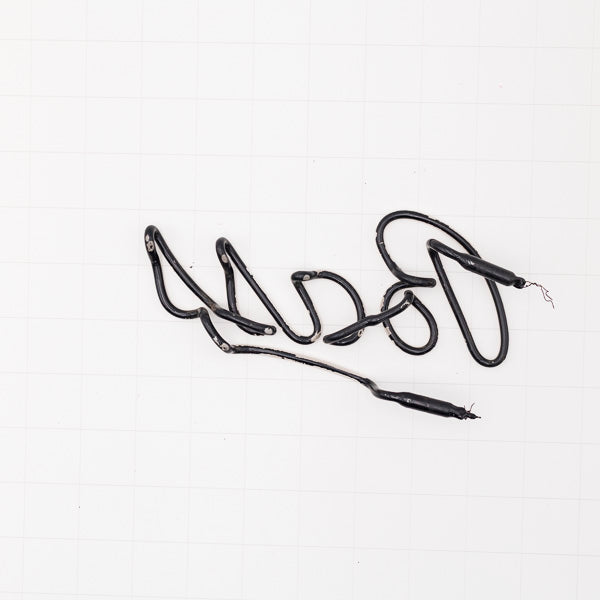 Bass Script Word Unit Neon Sign Replacement Tube