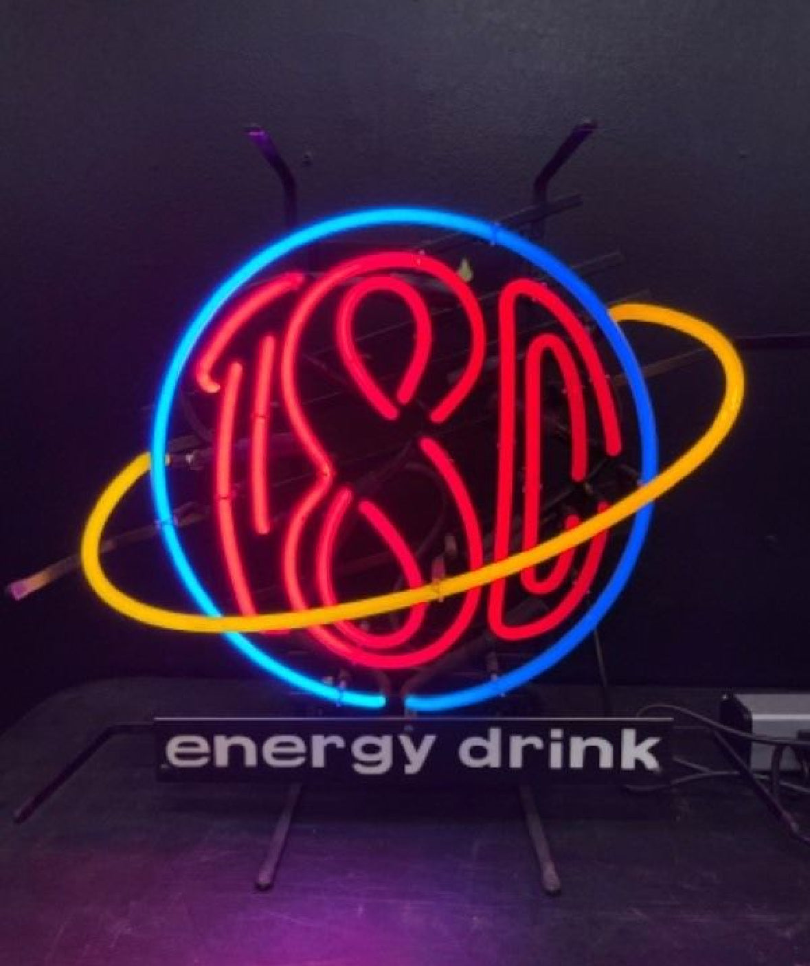 Ring / Circle Border for 180 Energy Drink Replacement Tube - Neon Sign Part