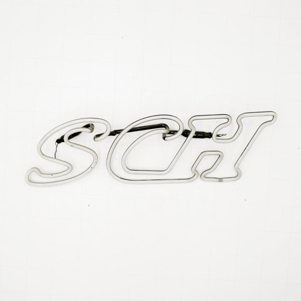 SCH Double Stroke Word Unit Replacement Tube - Neon Sign Part Used