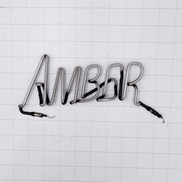AMBER Single Stroke Word unit for Amber Bock Michelob Replacement Tube - Neon Sign Part