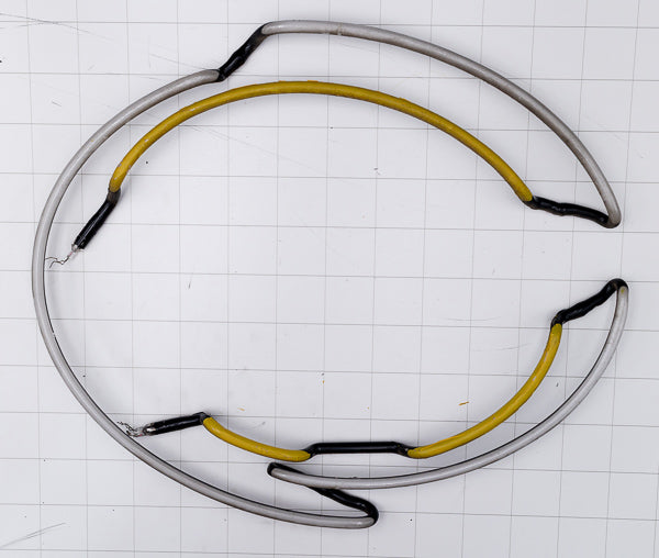Yellow / White Border for Miller Lite Replacement Tube - Neon Sign Part