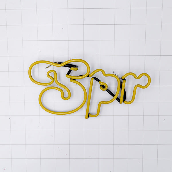 Spr Double Stroke Word unit for Bud Light Spring Break Replacement Tube - Neon Sign Part