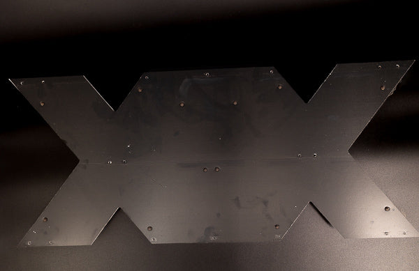 XX Backing for Dos Equis Neon Sign Plastic Replacement Panel