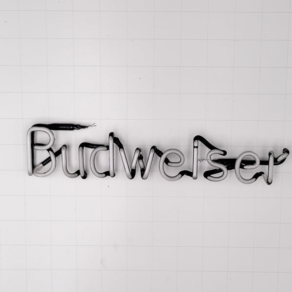 Budweiser Single Stroke Word unit Replacement Tube - Neon Sign Part