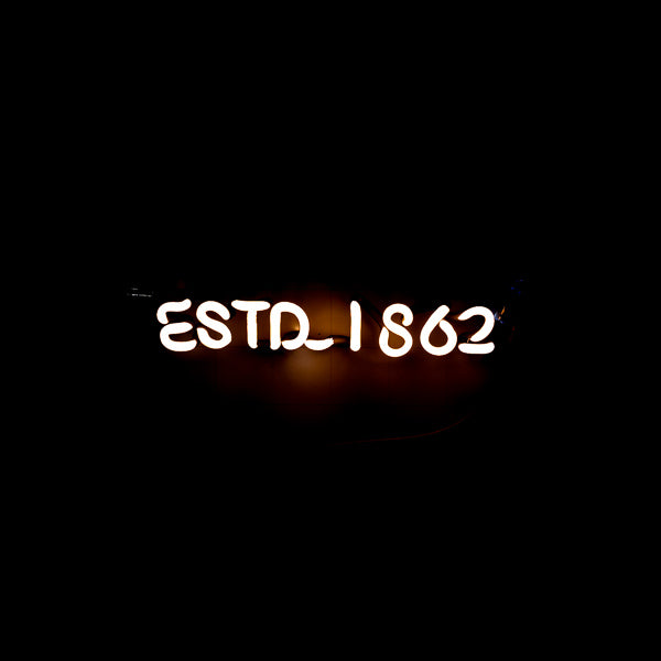 ESTD 1862 Single Stroke Word unit Replacement Tube - Neon Sign Part