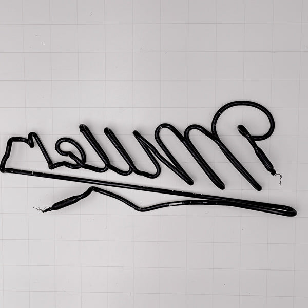 Miller Script Word unit Replacement Tube - Neon Sign Part