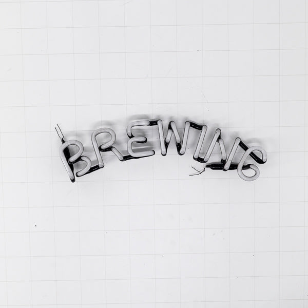 BREWING Arched Single Stroke Word unit for Alaskan Brewing Replacement Tube - Neon Sign Part