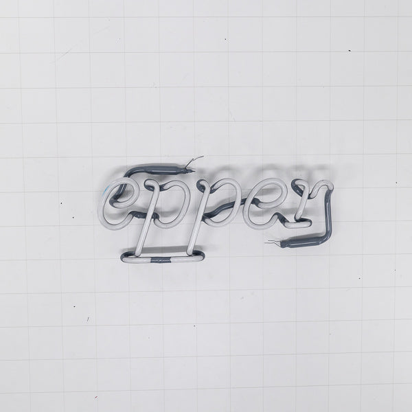 epper Single Stroke Word unit for Dr Pepper Replacement Tube - Neon Sign Part