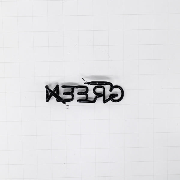 GREEN Single Stroke Word unit for Unknown / Mystery Green Bay Packers Replacement Tube - Neon Sign Part