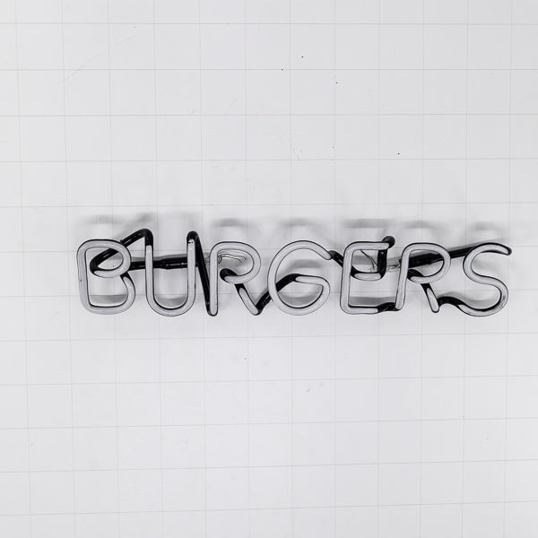 BURGERS Single Stroke Word unit Replacement Tube - Neon Sign Part