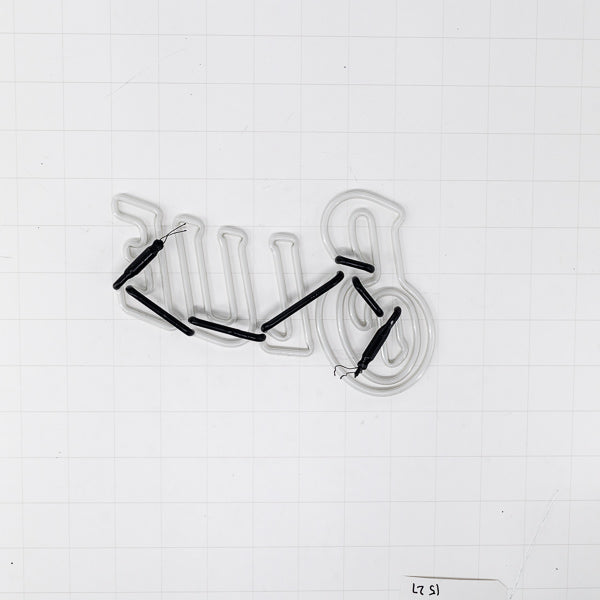 BLUE Double Stroke Word unit for Blue Moon Replacement Tube - Neon Sign Part