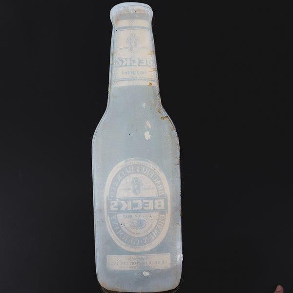 Becks Bottle Neon Sign Plastic Replacement Panel