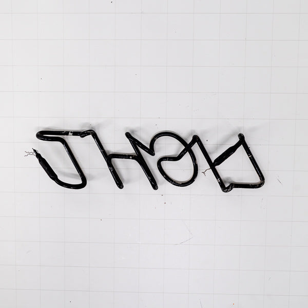 LIGHT Slanted Single Stroke Word unit Replacement Tube - Neon Sign Part