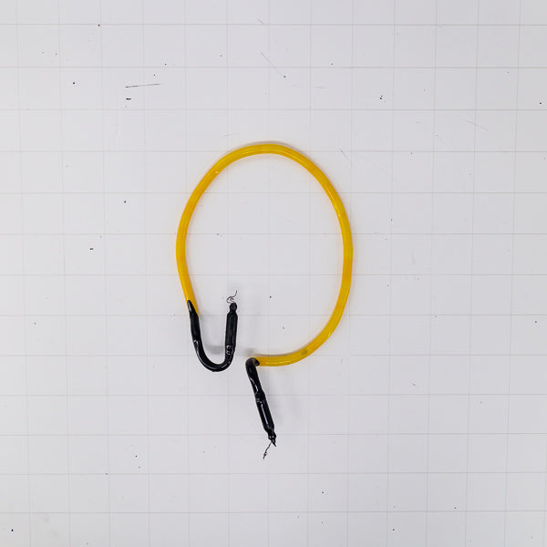 Yellow Oval / Circle Border Replacement Tube - Neon Sign Part