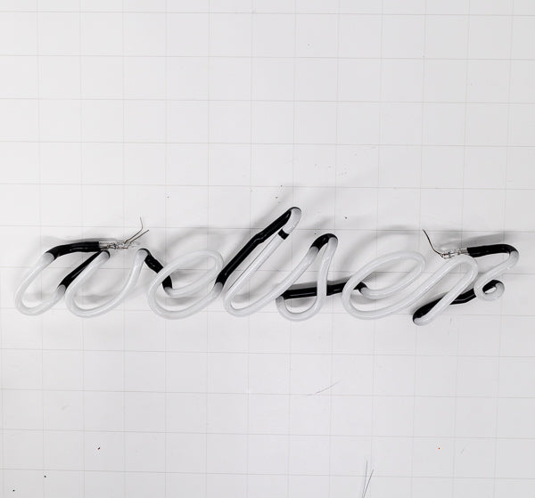 weiser Single Stroke Script Word unit for Budweiser Great American Lager Replacement Tube - Neon Sign Part