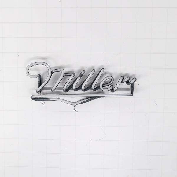Double Curl Miller for Miller High Life Single Stroke Word Unit Replacement Tube - Neon Sign Part