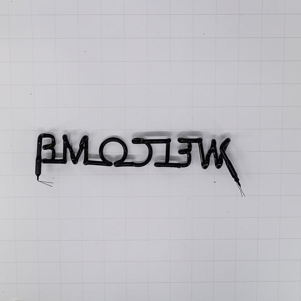 WELCOME Single Stroke Word unit Replacement Tube - Neon Sign Part