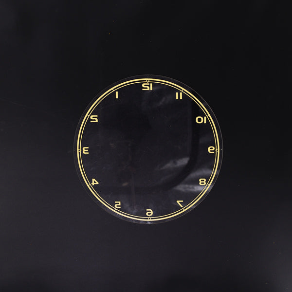 Clock Backing with Hours Neon Sign Plastic Replacement Panel