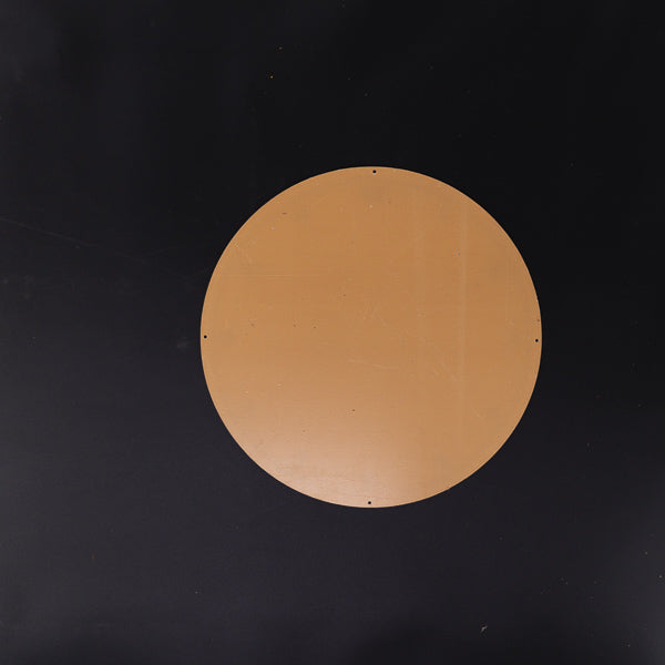 Clock Backing with Hours Neon Sign Plastic Replacement Panel