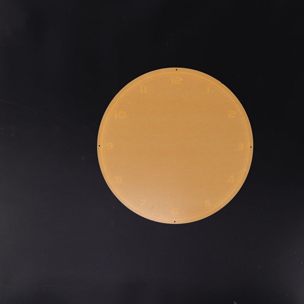 Clock Backing with Hours Neon Sign Plastic Replacement Panel